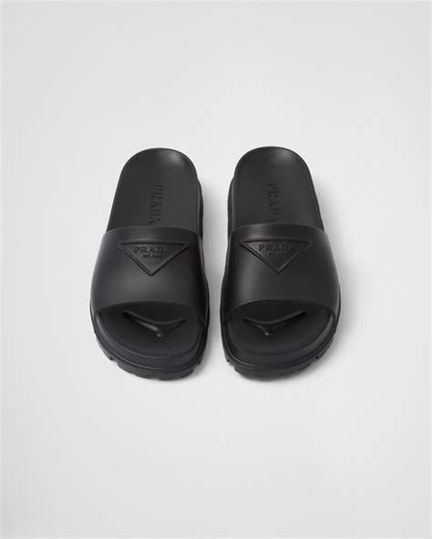 prada rubber slides